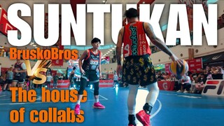 BRUSKOBROS VS THE HOUSE OF COLLABS FULL PLAY | 3X3 MOTIVATED BASKETBALL LEAGUE!!!