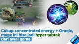 Cukup Concentrated Energy + Oraqle, dah bisa jadi MAGE HYPER Barbar dari awal game