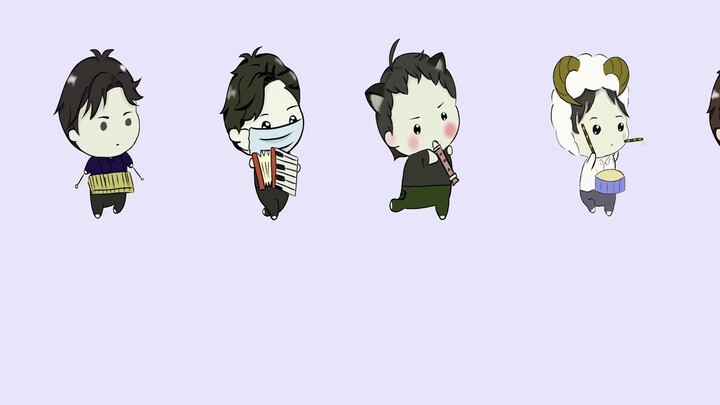 【Nhóm 188 chàng trai/Viết tay】Scumbag March