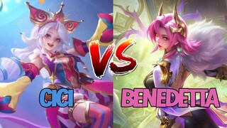 CICI VS BENEDETTA | PERTARUNGAN HERO LINCAH EXP LANE‼️