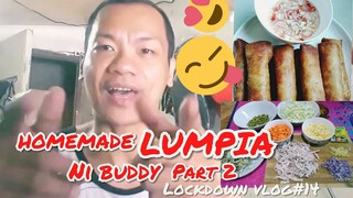 paano mag luto ng HOMEMADE LUMPIA(with greenpeas)