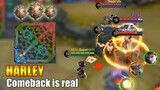 HARLEY Epic COMEBACK is Real | Mythic rank gameplay [K2 Zoro]