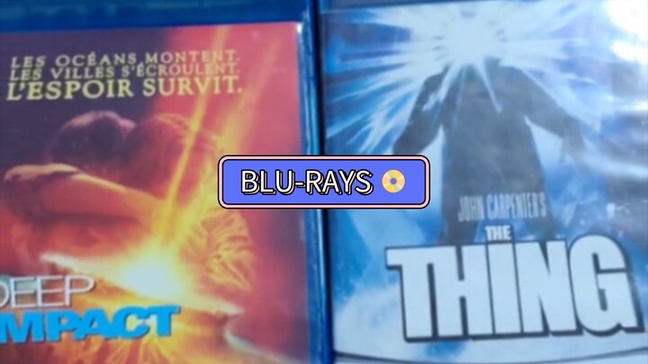 The Thing and Deep Impact Blu-ray 📀