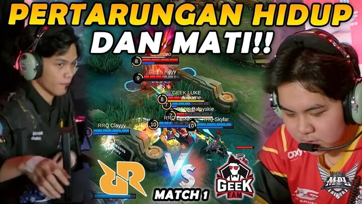 GAME SUPER PANJANG!! SKYLAR MEMBUKTIKAN CLAUDENYA MASIH SUPER BAHAYA!! - RRQ VS