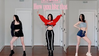 BLACKPINK【How You Like That】Full song cover at home with one-click costume change【Carp Fish】