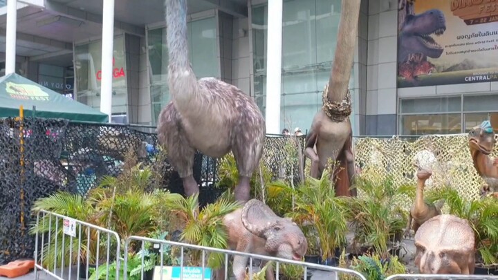 ไปดูมังกรหน้าเซ็นทรัลกัน ANO#aungnaingoo #ano #siamparagon #aungnaingoochannel #food #money #thaifoo