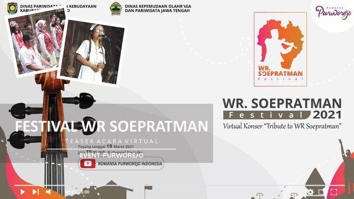 Festival WR Soepratman : Teaser