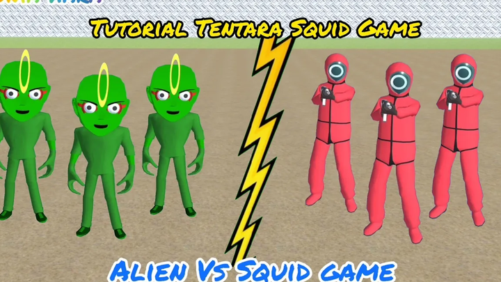 บทช่วยสอน How to Troops Squid Game (Minion) และ Alien Vs Squid Game 😂 ซากุระโรงเรียนจำลอง