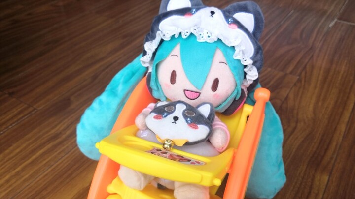 Bought a baby chair for fufu