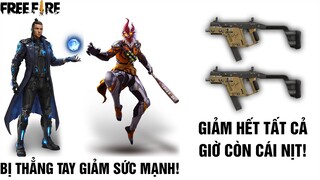 Free Fire | OB30 Chrono Và Ngộ Không Bị  Giảm Sức Mạnh, Vector Bị Giảm Đến Còn Cái Nịt! | Mr. Akai