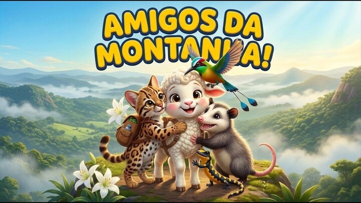 Cordeiro Eli em El Salvador_ O Mistério da Montanha de Névoa! ⛰️☁️ _ Música Infa