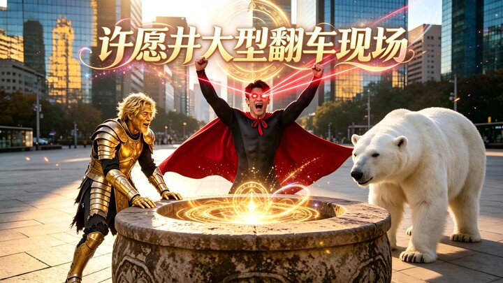 ทุกคนต่อคิวขอพรเพื่อรับพลังพิเศษ แต่สุดท้ายกลับฮาจนหัวเราะไม่หยุด!