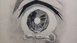 [Hội họa]Vẽ đôi mắt của Kamado Tanjirou|<Thanh gươm Diệt quỷ>