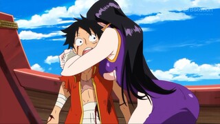Si paling bucin emang 🤣😂 Hancock and Luffy