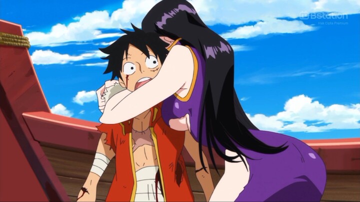 Si paling bucin emang 🤣😂 Hancock and Luffy