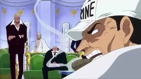 Gorosei And Akainu Learn About Doflamingo S Defeat One Piece 736 Bilibili