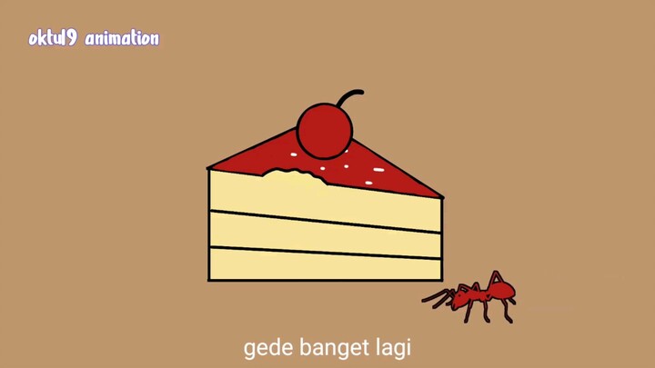 SEMUT MEMANG HARUS GOTONG ROYONG 😁