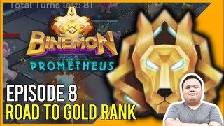 BINEMON NFT GAMES | ROAD TO GOLD RANK | EPISODE 8 | MAGINA