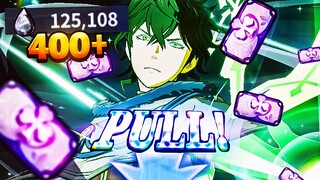 NUCLEAR 400+ SUMMONS FOR *FEST* SPIRIT DIVE YUNO! they made me do this... | Black Clover Mobile