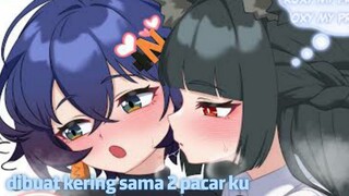 Aku di buat kering sama 2 temanku 🤤