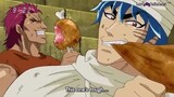 Toriko and Zebra Best Moment Animefood - Toriko and Zebra Eating unicorn's meat 1.000 kilocalories