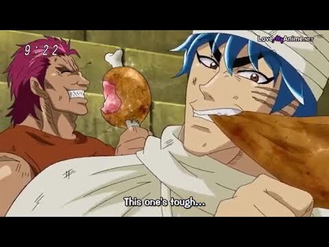 Toriko and Zebra Best Moment Animefood - Toriko and Zebra Eating unicorn's meat 1.000 kilocalories
