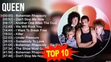 Queen Top 10 Songs Playlist HD