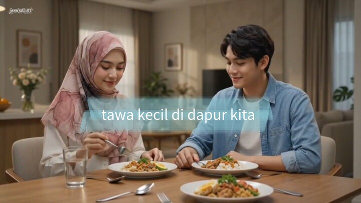 cinta sederhana di balik dapur(AI 2026)tawa kecil di dapur kita