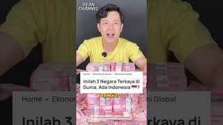 Bukan amerika!! Inilah 3 Negara Paling Kaya Di Dunia (Peringkat 1 Luar Biasa) #shorts