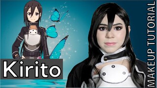 ☆Kirito☆ Sword Art Online- Tutorial de Maquillaje/ Transformación de maquillaje (Kazuto Kirigaya)