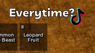 "Roll a Mythical Fruit Everytime" Blox Fruits Tik Tok Myths..