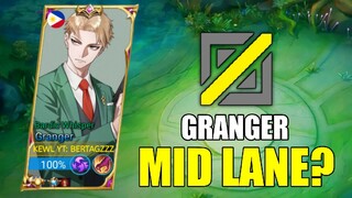 GRANGER MID LANE!? - WIN OR LOSE? | MLBB