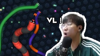 Chơi thử rắn săn mồi slither.io và cái kết giận tím người