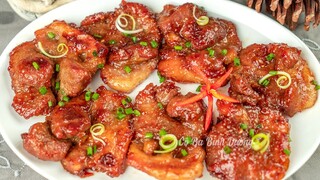 Cách làm THỊT RAM ngon thấm vị màu đẹp không bị khô | Caramelized Pork