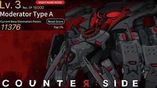 Danger Close Season 17 Moderator Type A Score 11376 | Counter:Side