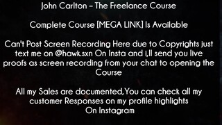 John Carlton The Freelance Course download