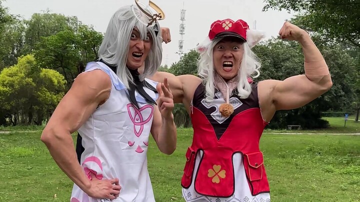 Phiên bản Paimon X Keqing ngất xỉu (cảnh xấu hổ lớn)