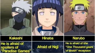 Fears of Anime Characters Naruto - Boruto | Amazing