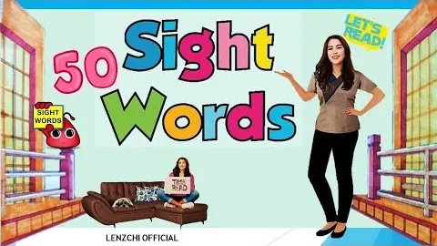 50 Sight Words Collection for Children - Dolch Sight Words #sightwords #sightwordsforkids