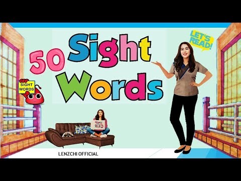 50 Sight Words Collection for Children - Dolch Sight Words #sightwords #sightwordsforkids