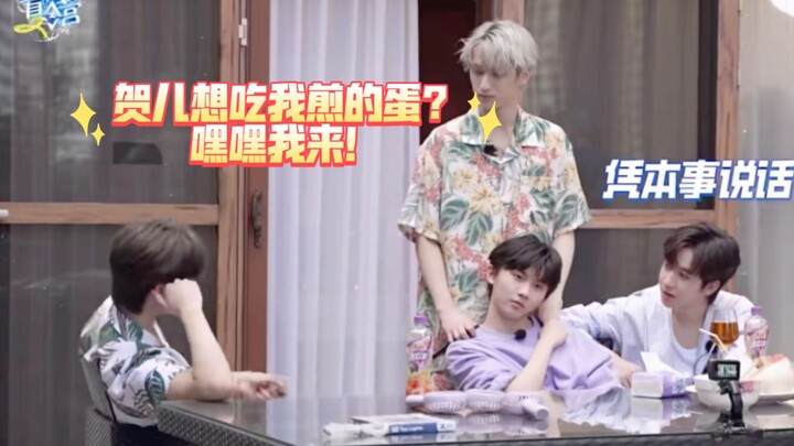 【文霖】我也不想磕，可他为贺儿进唯一一次厨房耶