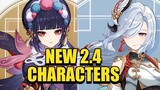 miHoYo reveals NEW 2.4 characters - Shenhe & Yunjin | Genshin Impact
