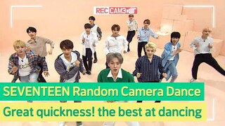 SEVENTEEN's random camera dance🔥 Their crisis response is perfect✨