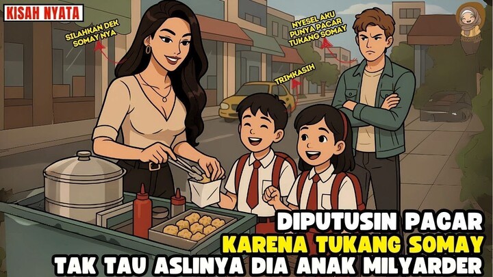 DIPUTUSIN KEKASIH KRENA TUKANG SOMAY TAK TAU ASLINYA ANAK KONGLOMERAT II SINETRO