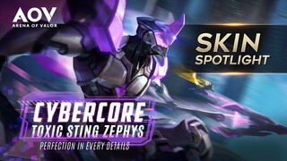 Perfection in every details! - Cybercore: Toxic Sting Zephys - Garena AOV