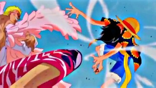 doflamingo kewalahan lawan luffy