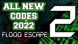 Roblox Flood Escape 2 New Codes! 2022 June