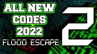 Roblox Flood Escape 2 New Codes! 2022 June