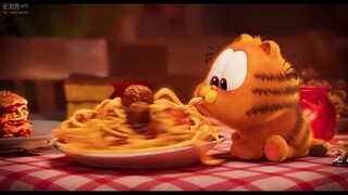 Garfield animated movie, Garfield is so cute (Chinese dub)
