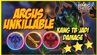 ARGUS ASTRO GUNNER UNKILLABLE ! KANG TB TERNYATA PUNYA DAMAGE IMBA ! MAGIC CHESS